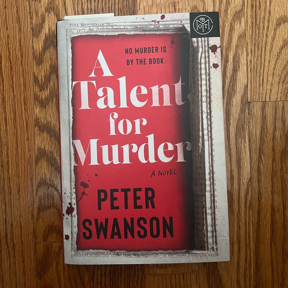 A Talent For Murder by Peter Swanson